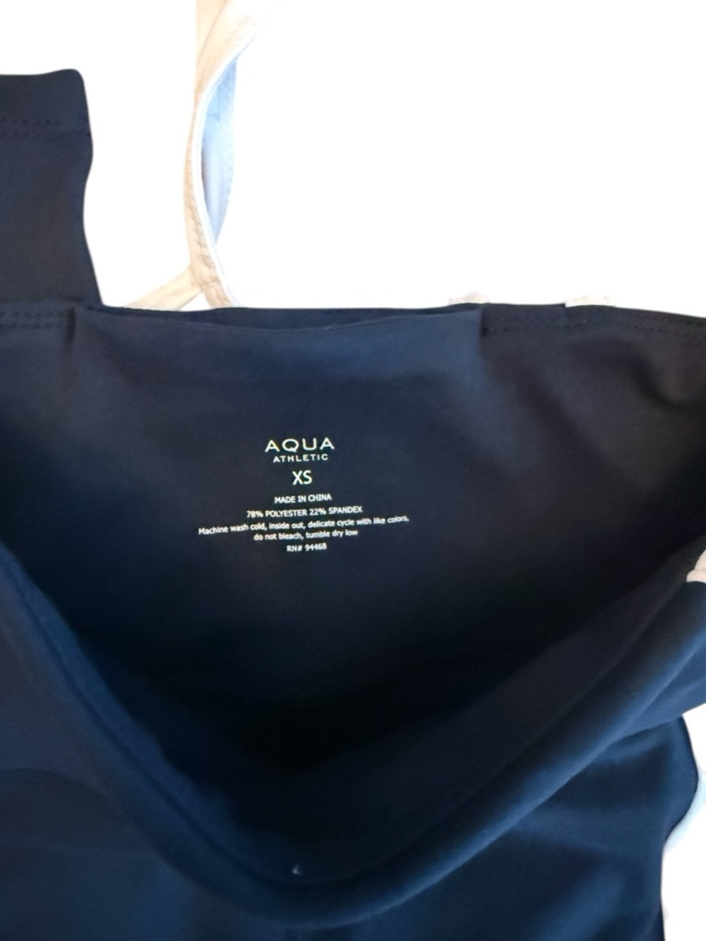 AQUA ATHLETIC Toned Out Color Block Sports Bra & Leggings Set in Raspberry XS - Picture 7 of 11